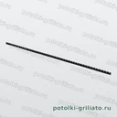 Профиль Грильято несущий 50х50 (высота 40 мм, ширина 10 мм), Эконом, черный, 2400 мм