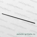 Профиль Грильято несущий 75х75 (высота 40 мм, ширина 10 мм), Эконом, черный, 2400 мм